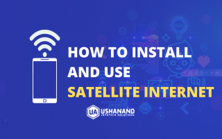 How to Install and use satellite internet